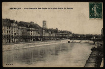 Besançon. Vue générale des Quais et de la rive droite du Doubs [image fixe] : A. et H. C., 1904/1912