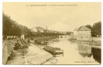Besançon-les-Bains. Le Doubs en Amont du Pont de Canot [image fixe] , 1904/1930
