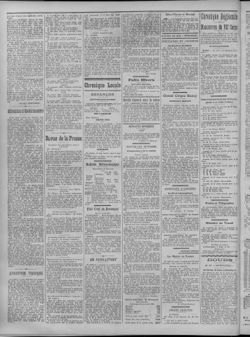 05/09/1911 - La Dépêche républicaine de Franche-Comté [Texte imprimé]