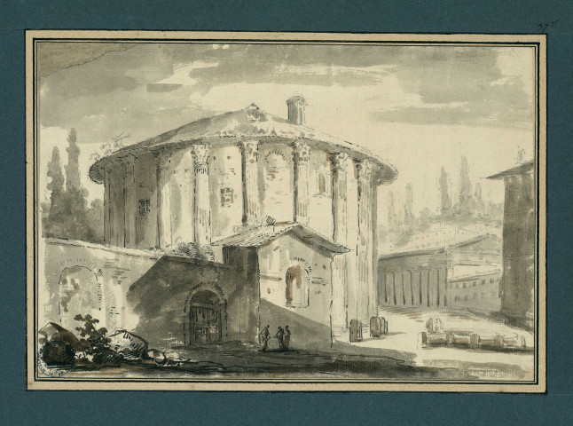 Temple de Vesta à Rome , [Rome ?], [1750-1790 ?]