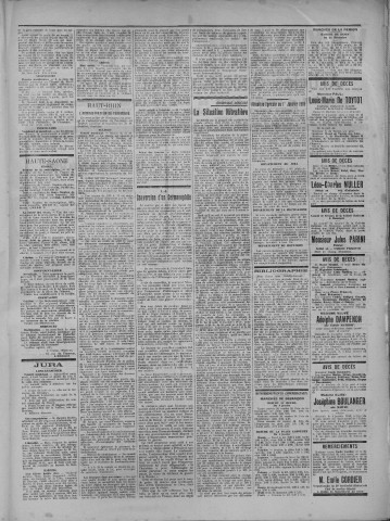 05/01/1916 - La Dépêche républicaine de Franche-Comté [Texte imprimé]