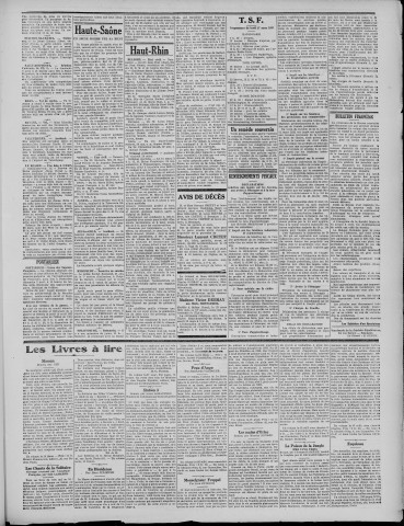 27/03/1933 - La Dépêche républicaine de Franche-Comté [Texte imprimé]