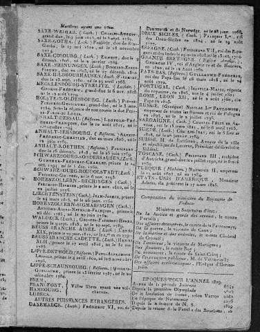 L'Anabaptiste ou le cultivateur par expérience [Texte imprimé] : almanach nouveau /