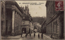Théâtre et rue Mégevand.