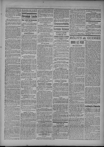17/01/1915 - La Dépêche républicaine de Franche-Comté [Texte imprimé]