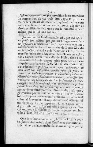 Extrait des registres du parlement de Normandie...5 mai 1788