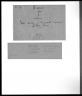 Ms 1761 - Notes et documents concernant Gilbert Cousin, recueillis par Charles Weiss