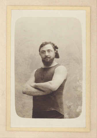 Photographie; Portrait de René Chapoy, vice président du SNB.