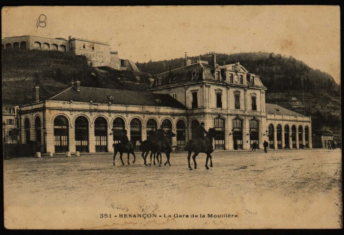 Besançon - Besançon - La Gare de la Mouillère. [image fixe] , 1904/1906