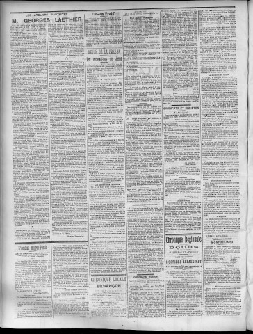 22/04/1905 - La Dépêche républicaine de Franche-Comté [Texte imprimé]