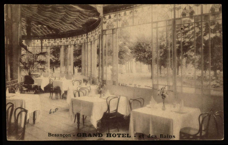 Besançon. - Grand Hôtel - et des Bains [image fixe] , 1904/1930
