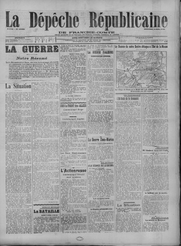 05/04/1916 - La Dépêche républicaine de Franche-Comté [Texte imprimé]