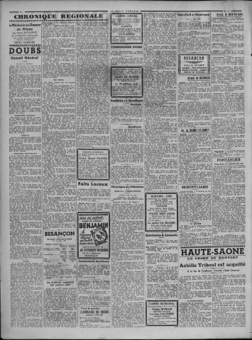 15/05/1937 - Le petit comtois [Texte imprimé] : journal républicain démocratique quotidien
