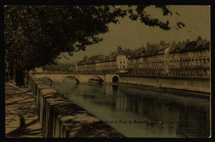 Besançon. Les Quais et le Pont de Battant [image fixe] , 1904/1911