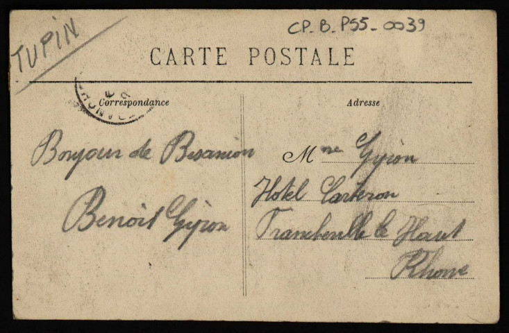Besançon - Besançon - hôpital Saint-Jacques. [image fixe] A. et H. C., 1904/1912