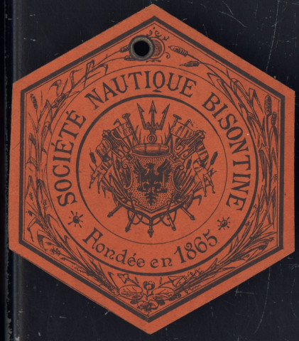 Carte de membre ; SNB 1893 ; SNB 1894 ; Rowing Club Strasbourg 1896 ; Cercle Nautique Stella (Strasbourg) 1896 ; SNB 1926.