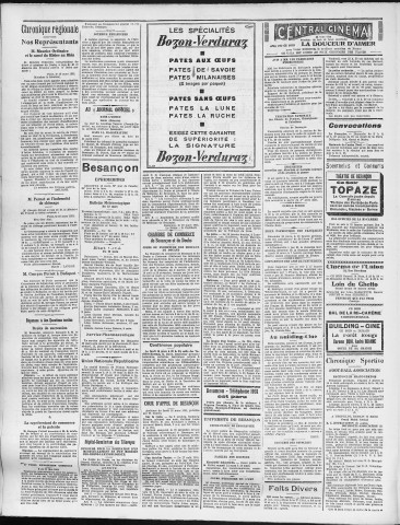 14/03/1931 - La Dépêche républicaine de Franche-Comté [Texte imprimé]