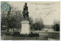 Besançon. - Promenade Chamars - Statue du Général Pajol [image fixe]