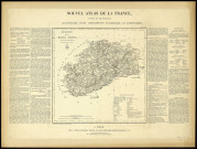 Département de la Haute-Saône par J. Aupick et A. M. Perrot. Gravé par les frères Malo. 5 myriamètres. [Document cartographique] , A Paris : chez Duprat-Duverger : Firmin-Didot impr., 1823