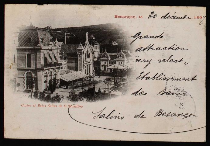 1897 Besancon les Bains