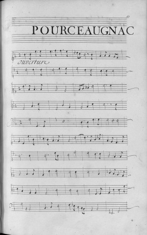 Pourceaugnac / musique de Jean-Baptiste Lully ; livret de Molière et d'Isaac de Benserade