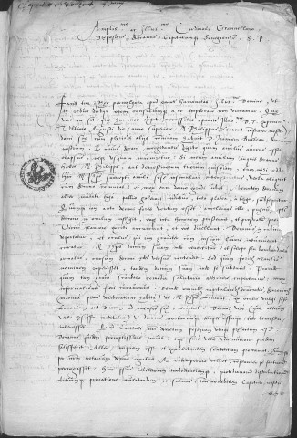 Ms Granvelle 25 - « Mémoires de ce qui s'est passé sous le ministère du chancelier et du cardinal de Granvelle... Tome XXV. » (1er avril 1565-30 décembre 1567)