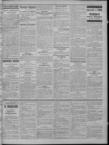 26/01/1913 - La Dépêche républicaine de Franche-Comté [Texte imprimé]