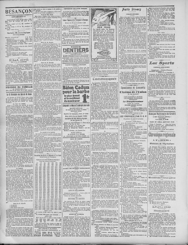 13/11/1924 - La Dépêche républicaine de Franche-Comté [Texte imprimé]