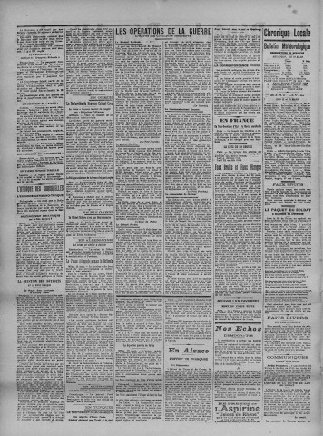 14/03/1915 - La Dépêche républicaine de Franche-Comté [Texte imprimé]