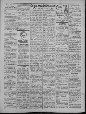 30/01/1922 - La Dépêche républicaine de Franche-Comté [Texte imprimé]
