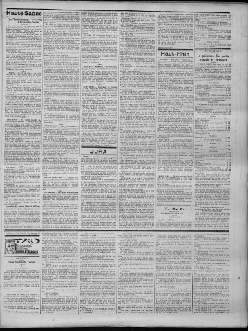 06/08/1931 - La Dépêche républicaine de Franche-Comté [Texte imprimé]
