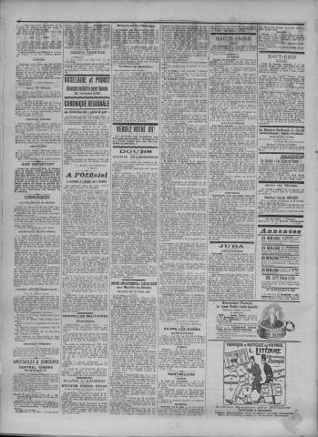 27/05/1916 - La Dépêche républicaine de Franche-Comté [Texte imprimé]