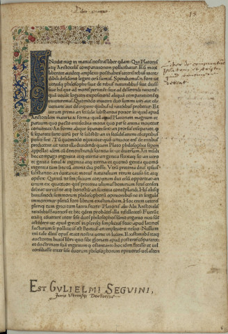 Adversus calumnatiorem Platonis. Correctio librorum Platonis de Legibus. De natura et arte