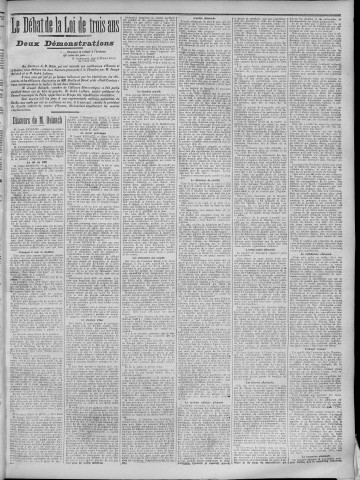 11/06/1913 - La Dépêche républicaine de Franche-Comté [Texte imprimé]
