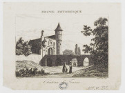 Château de Frasne [estampe] / Henry, delineavit  ; Coudré et Dureau, sculpsit , [S.l.] : [s.n.], [1700-1799] France pittoresque