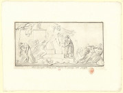 Pyrrhus égorgeant Priam [image fixe] / Antonio Canova inventó, Vinc. Camoccini delin., Tomasso [sic] Piroli incise , 1750/1850