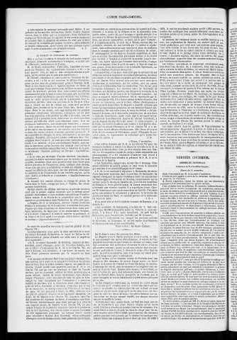 12/11/1875 - L'Union franc-comtoise [Texte imprimé]