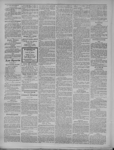 25/04/1922 - La Dépêche républicaine de Franche-Comté [Texte imprimé]