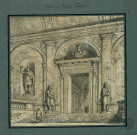Vues de l'intérieur du palais Farnèse / Pierre-Adrien Pâris , [S.l.] : [P.-A. Pâris], [1700-1800]