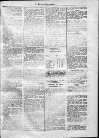 01/04/1867 - Le Courrier franc-comtois [Texte imprimé]
