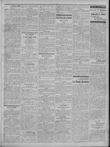 08/09/1912 - La Dépêche républicaine de Franche-Comté [Texte imprimé]