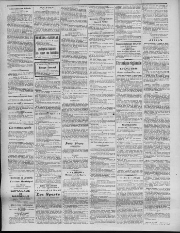 24/03/1925 - La Dépêche républicaine de Franche-Comté [Texte imprimé]