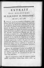 Extrait des registres du parlement de Normandie...5 mai 1788