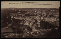 Vue générale des Chaprais. Nouveaux quartiers édifiés dans la banlieue de Besançon depuis 1870 [image fixe] , Paris : I. P. M., 1904/1930