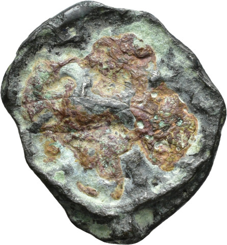 A.GX.14 - pièce de monnaie ; potin