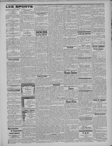 08/03/1933 - La Dépêche républicaine de Franche-Comté [Texte imprimé]