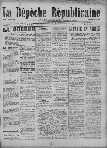23/05/1915 - La Dépêche républicaine de Franche-Comté [Texte imprimé]
