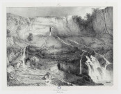 Grottes de Baume [estampe] : Franche-Comté / Villeneuve 1827, lith. de Engelmann, rue Louis-le-Grand n° 27, à Paris , Paris : Engelmann, 1827