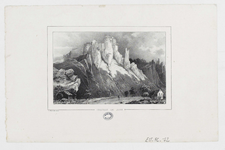 Château de Joux [estampe] / C. Marville , [S.l.] : [s.n.], 1837