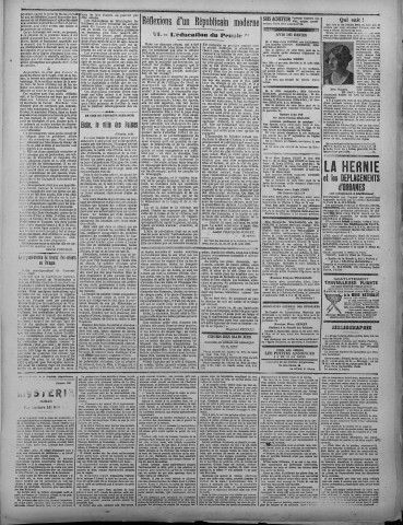 01/09/1925 - La Dépêche républicaine de Franche-Comté [Texte imprimé]